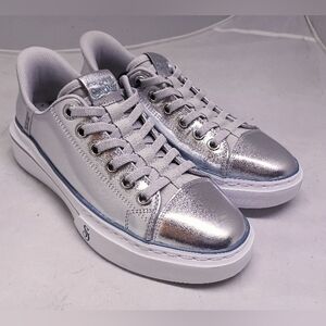 Silver Women's Sneakers snoop dog slip on sketchers